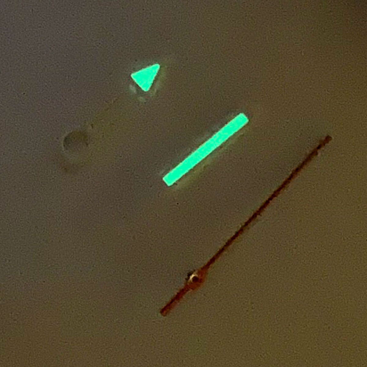 Upgrade White Red Watch Hands w/Green Luminous for NH35/NH36/4R36 Watch Movement