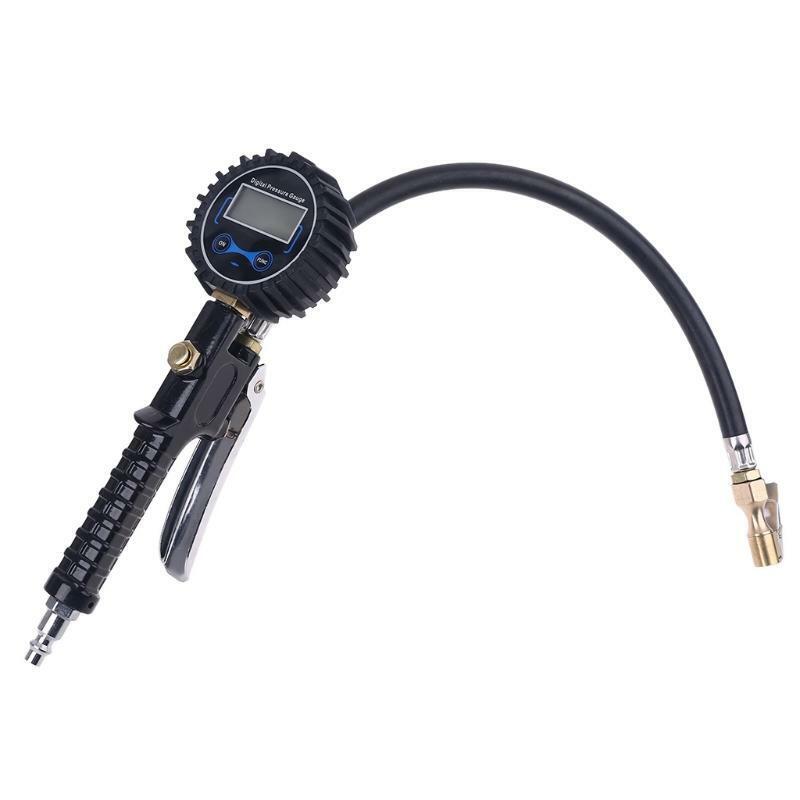 Digital Tire Inflator with Pressure Gauge Air Chuck with Quick Connect Coupler