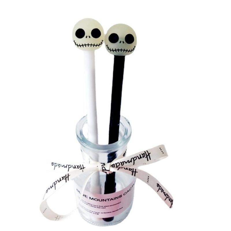 10pcs/Pack Refillable Gel Pen Exquisite Cartoon Gel Pen Sets Gel Pen Black Color