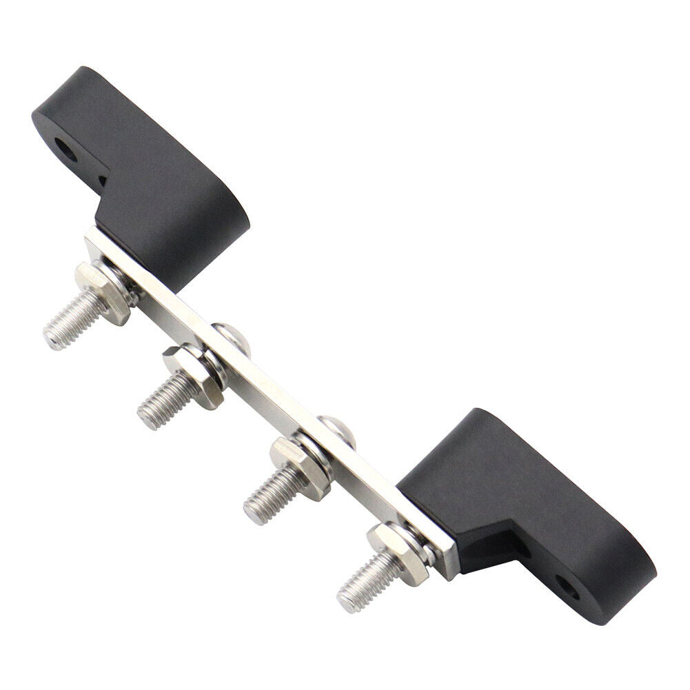 4 Way Stud Bus Bar 100A 48V M6 Stud Terminal Buss Bar with Cover for Marine