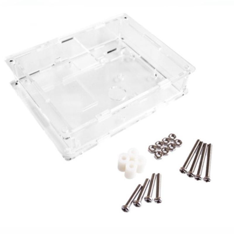 Case Shell Housing Suit for LCR-T4 Transistor Tester ESR Meter Clear Acrylic
