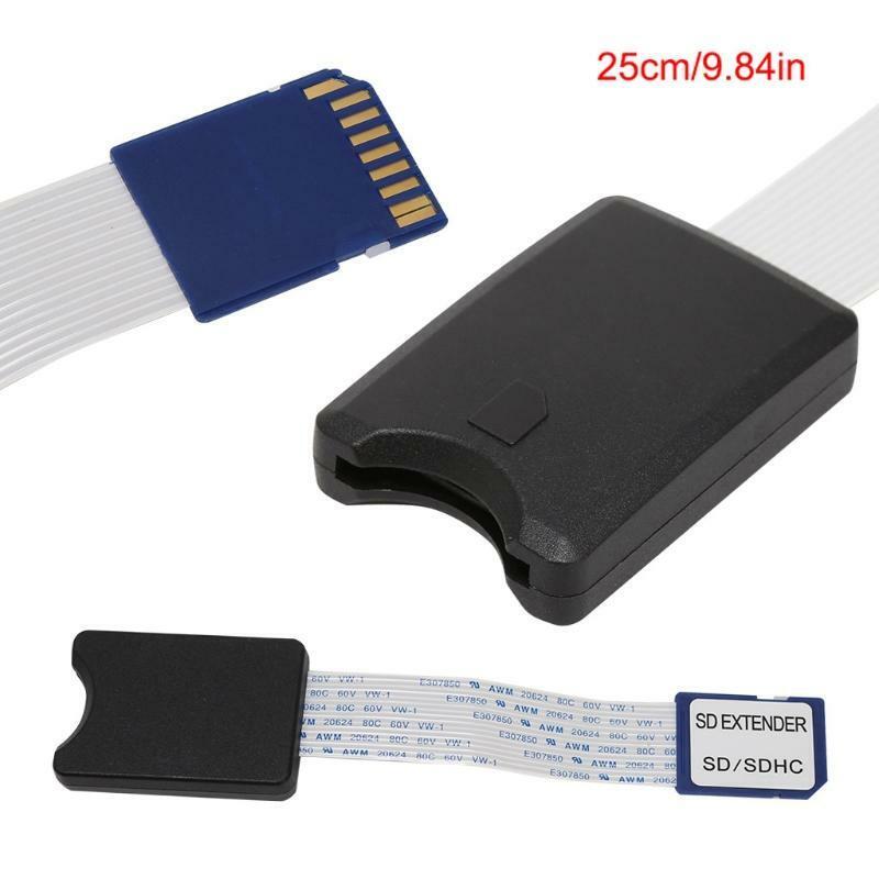 New SD SDHC SDXC Card Male To Female SD Flexible Card Extension Adapter Cable