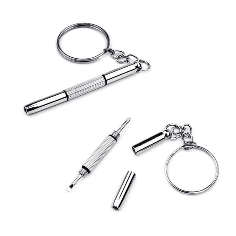 Jewelry Screwdriver 0.6-2.0mm w/ 13 Extra Replacement Blades for Watch Repair