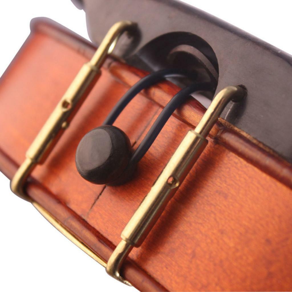 10 Pieces Ebony Violin Tail  Fasten 3/4 4/4 Size Violin  Pin