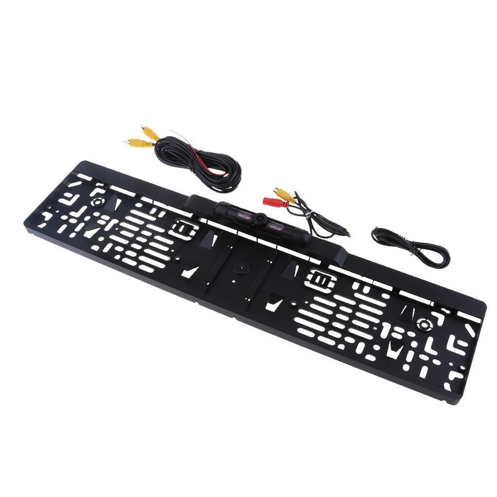 170 degree eu license frame rear view camera rear view camera   4led