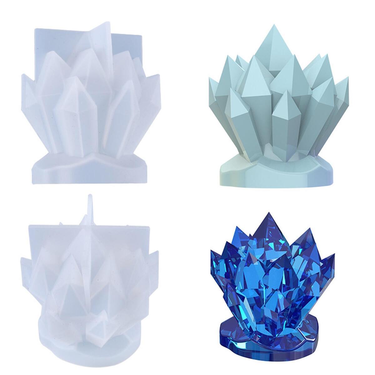 Handmade Candle Molds Casting Moulds Flower Cluster  Candle Making