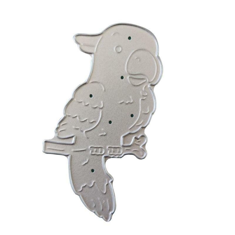 Parrot Metal Cutting Dies Stencil Scrapbooking DIY Album Stamp Paper Card Emboss