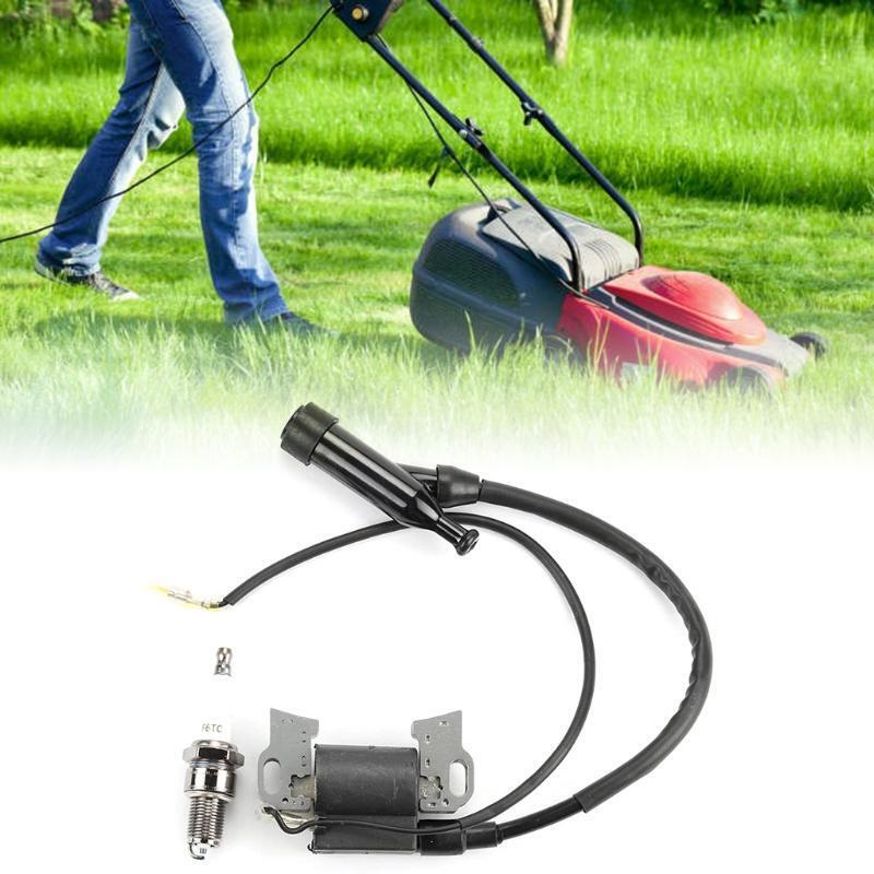 Ignition Coil for Honde Gx240 Engine Lawn Mower Tractor Generator w/Spark Plug