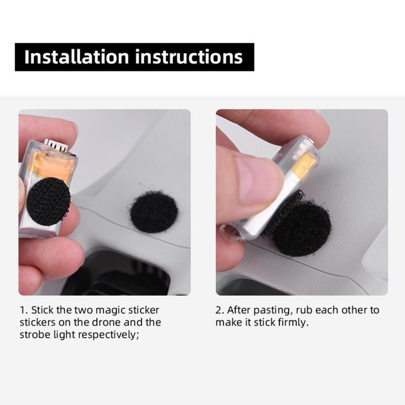 3 Color Adjustable Anti-Collision Light 6KM Visible Head Tail Lamp for Mini 3Pro