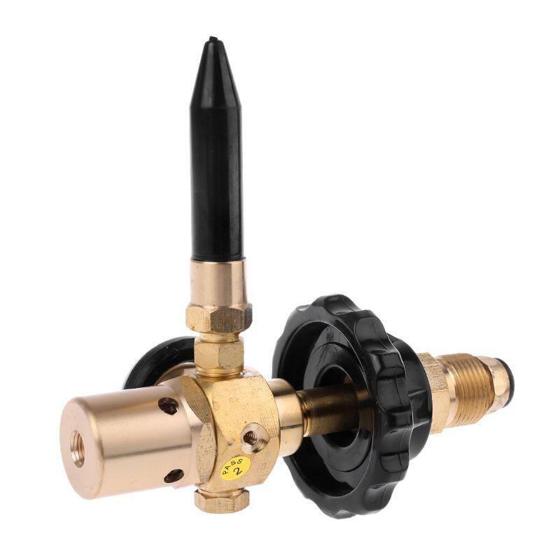 Brass Helium Latex Pressure Reducer With Pressure Gauge For G5/8 Tank Balloon