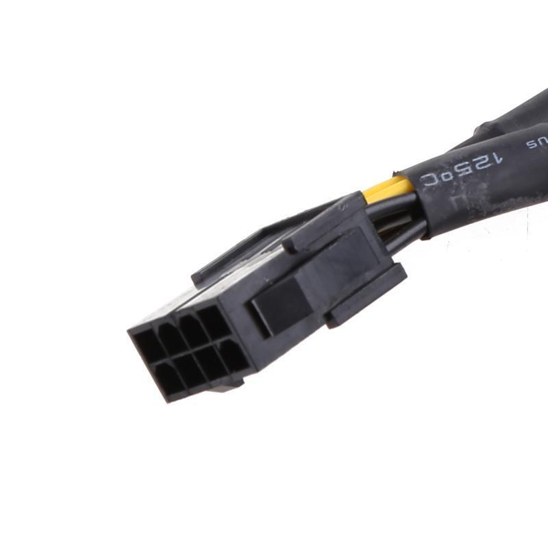 8Pin PCIe Splitter Power Cable PCI-e 8Pin Female to Dual 8 (6+2)Pin Male Adapter