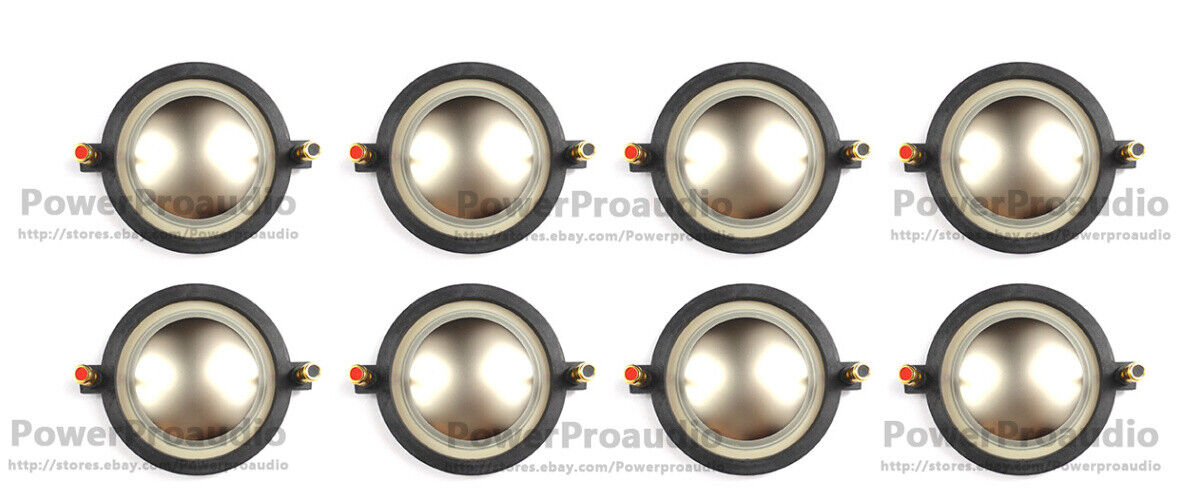 8pcs/lot Diaphragm for B&C DE900, DE910, DE950, DE60, DE63 Driver 8 ohm