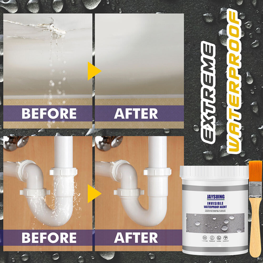 Waterproof Agent Toilet Anti-Leak Sealant Repair Glue with Brush (300g)