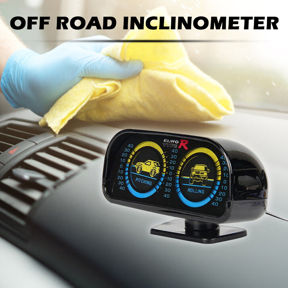 Inclinometer Clinometer with Backlight for Off Road 4x4 Vehicle Universal