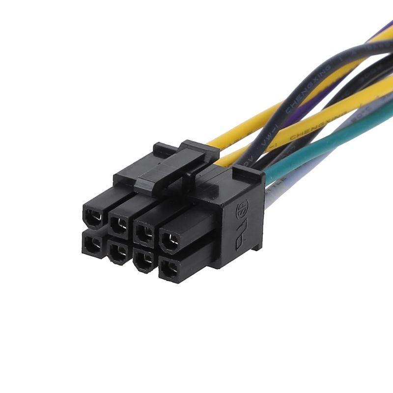 Power Supply Atx Adapter Conventer Cable 24Pin to 8Pin for Dell Mainboard 340mm