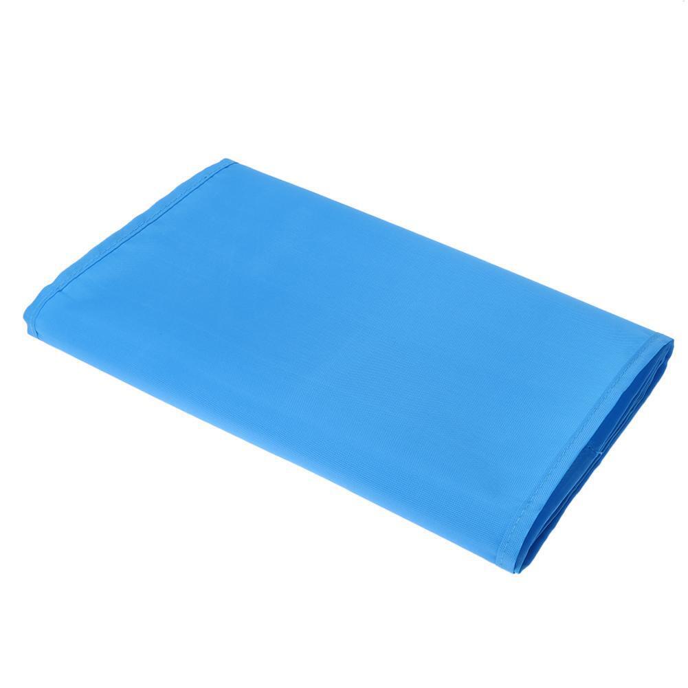 Household Bed Sofa Hanging Storage Bag Foldable Portable Storage Bag(Blue)