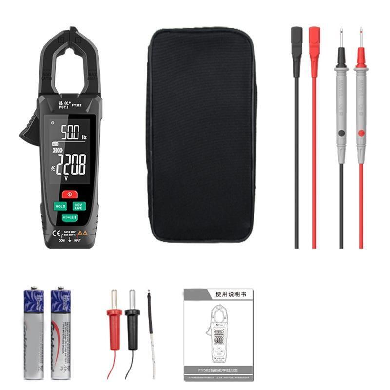 Intelligent Multifunction Clamp Meter with Hd Screen High Precision Tester