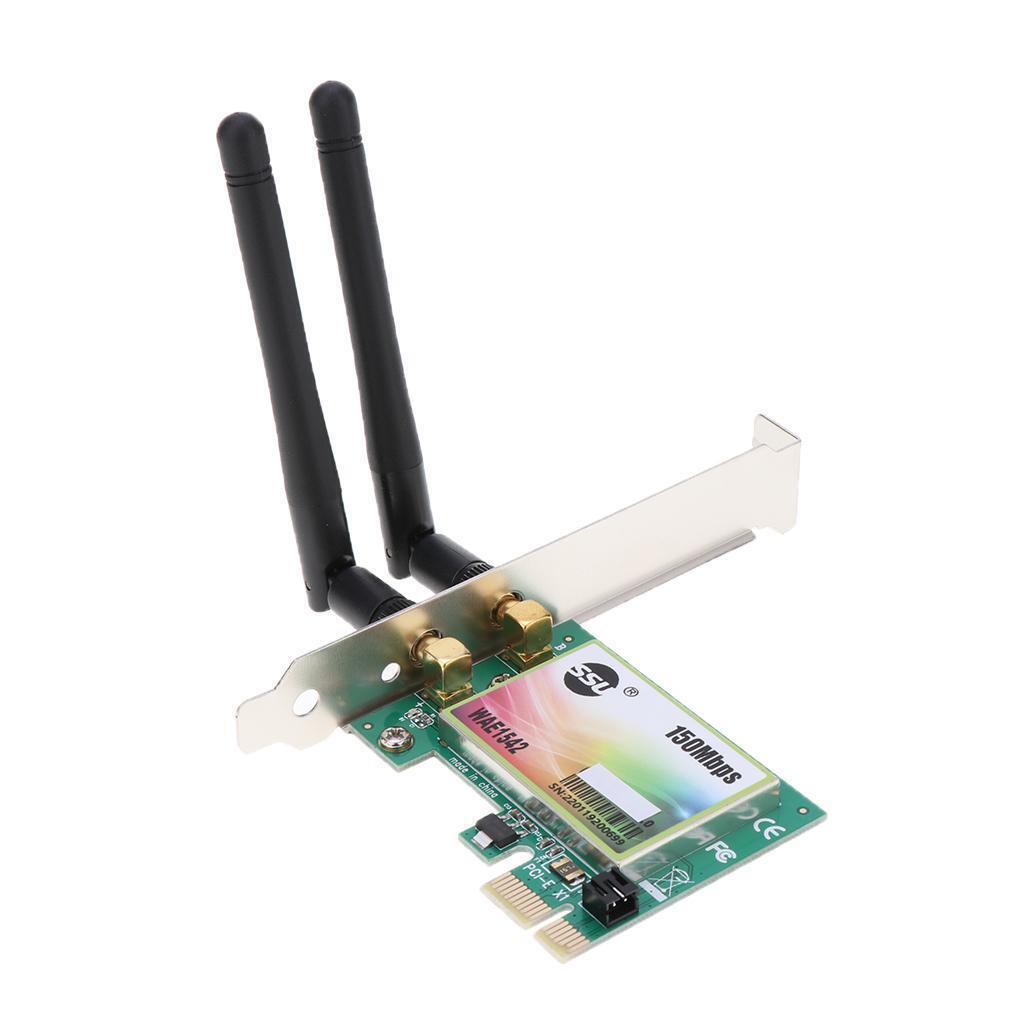 150Mbps USB WiFi Adapter 2,4G for Laptop PC XP/Win7/Win8/Win8.1/Win10