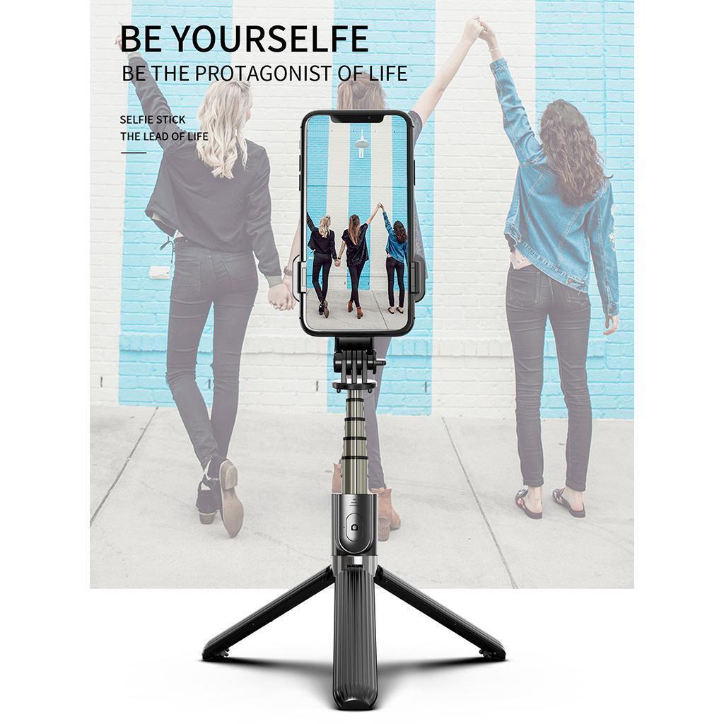 Wireless Selfie Stick, Extendable Aluminum Alloy Selfie Stick Tripod with