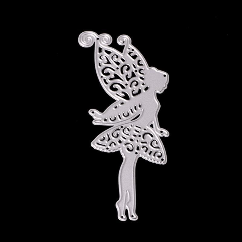 Metal Die Cuts Carbon Steel Stencils Fairy Cutting Dies for Greeting Cards