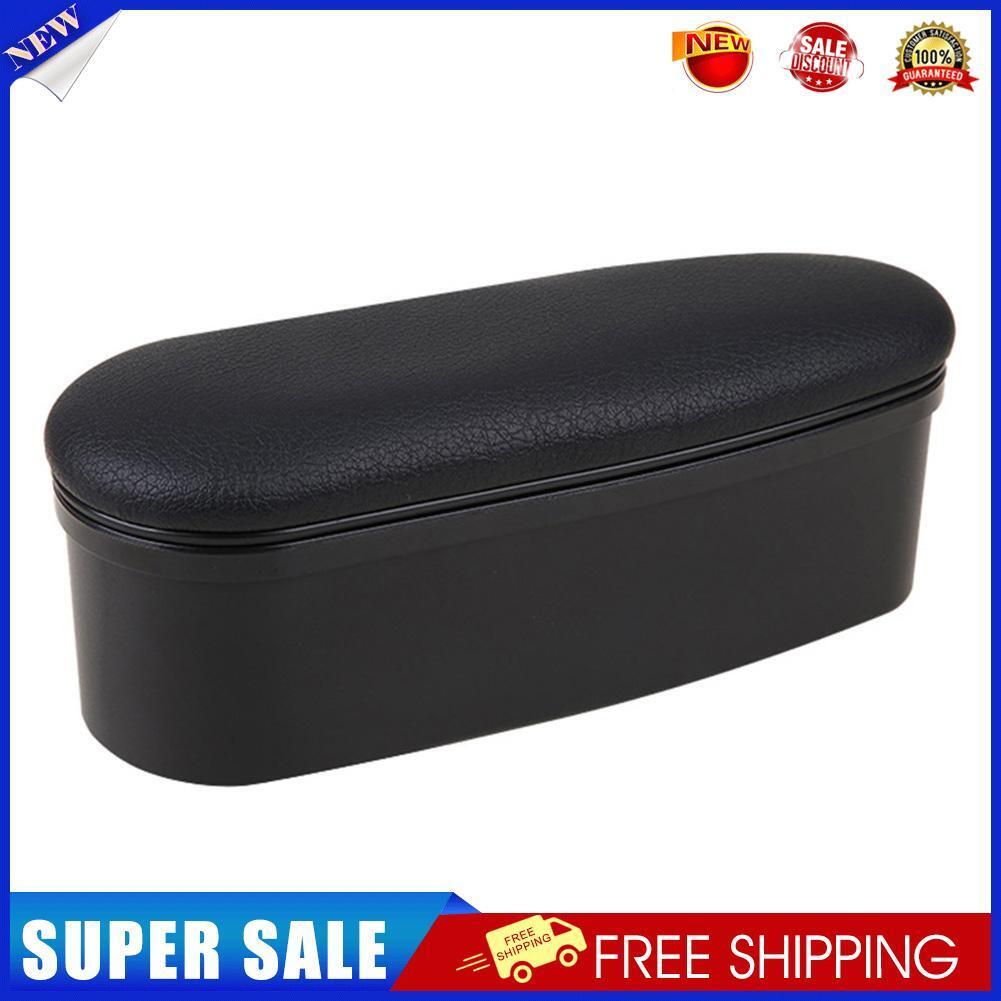 Auto Armrests Storage Car Door Arm Elbow Support Heightening Pad (Black)