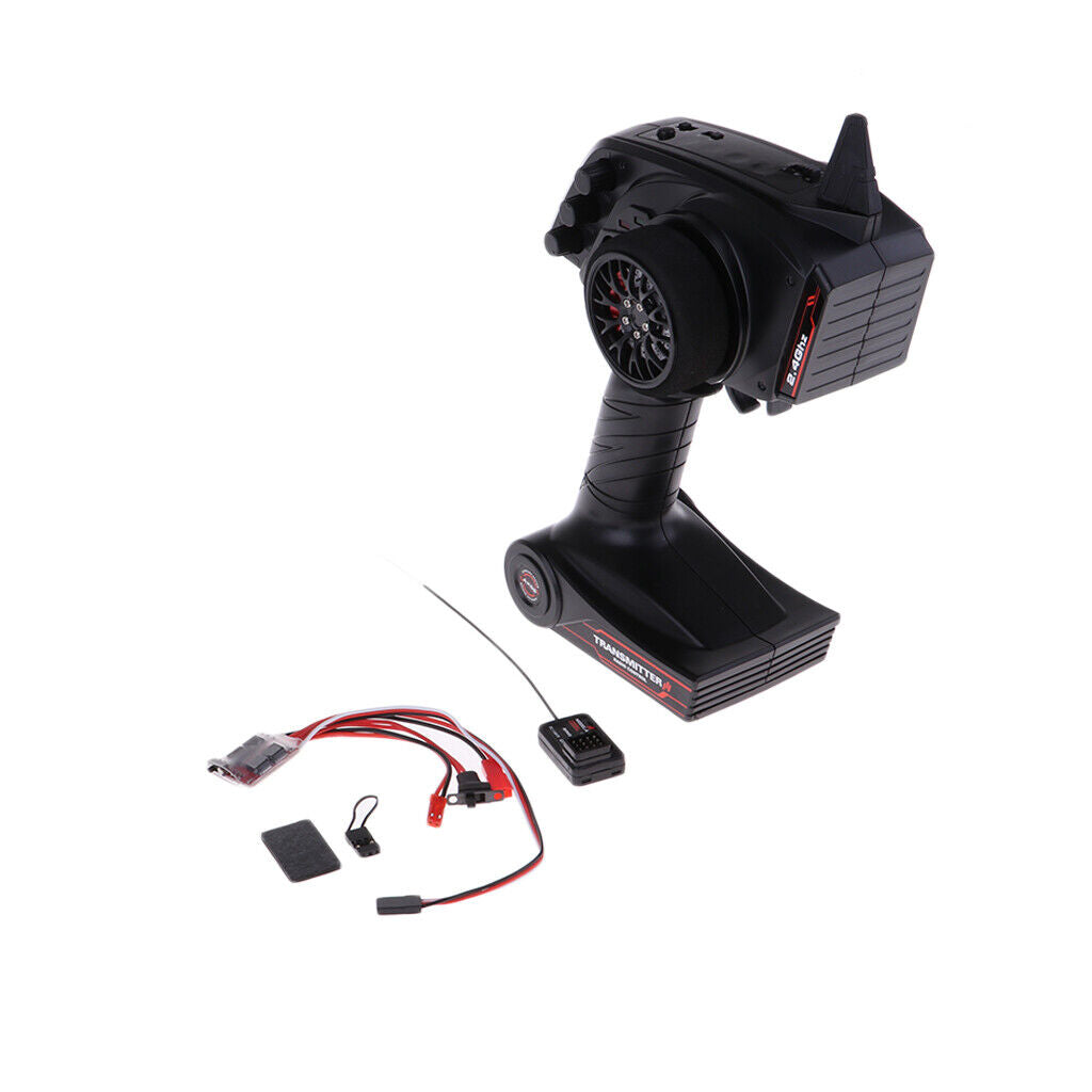 RC Car 3CH 2.4Ghz Radio Remote Transmitter w/ ESC for WPL C14 C24 B16 B36