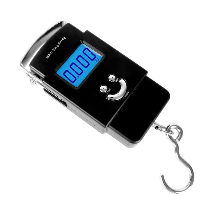 Digital Fish Scale 110lb/50kg Fish Gripper Fishing Lanyard Fish Hook Remover Kit