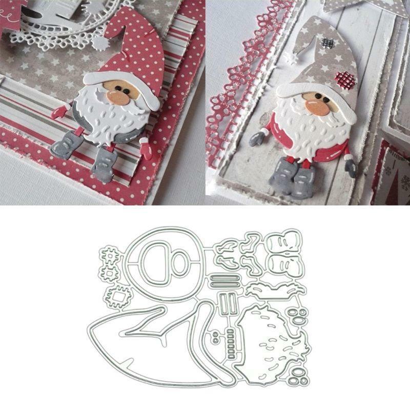 Sisha Claus Metal Cutting Dies Stencil DIY Scrapbooking Album Paper Cards Decor
