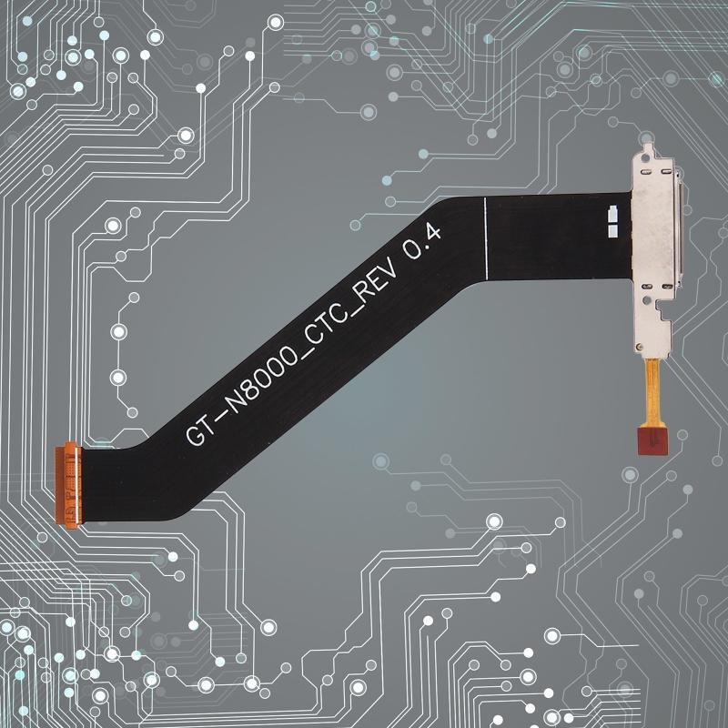 USB Charging Flex Cable forGalaxy Note / N8000 / P7500 Charger Connector Port