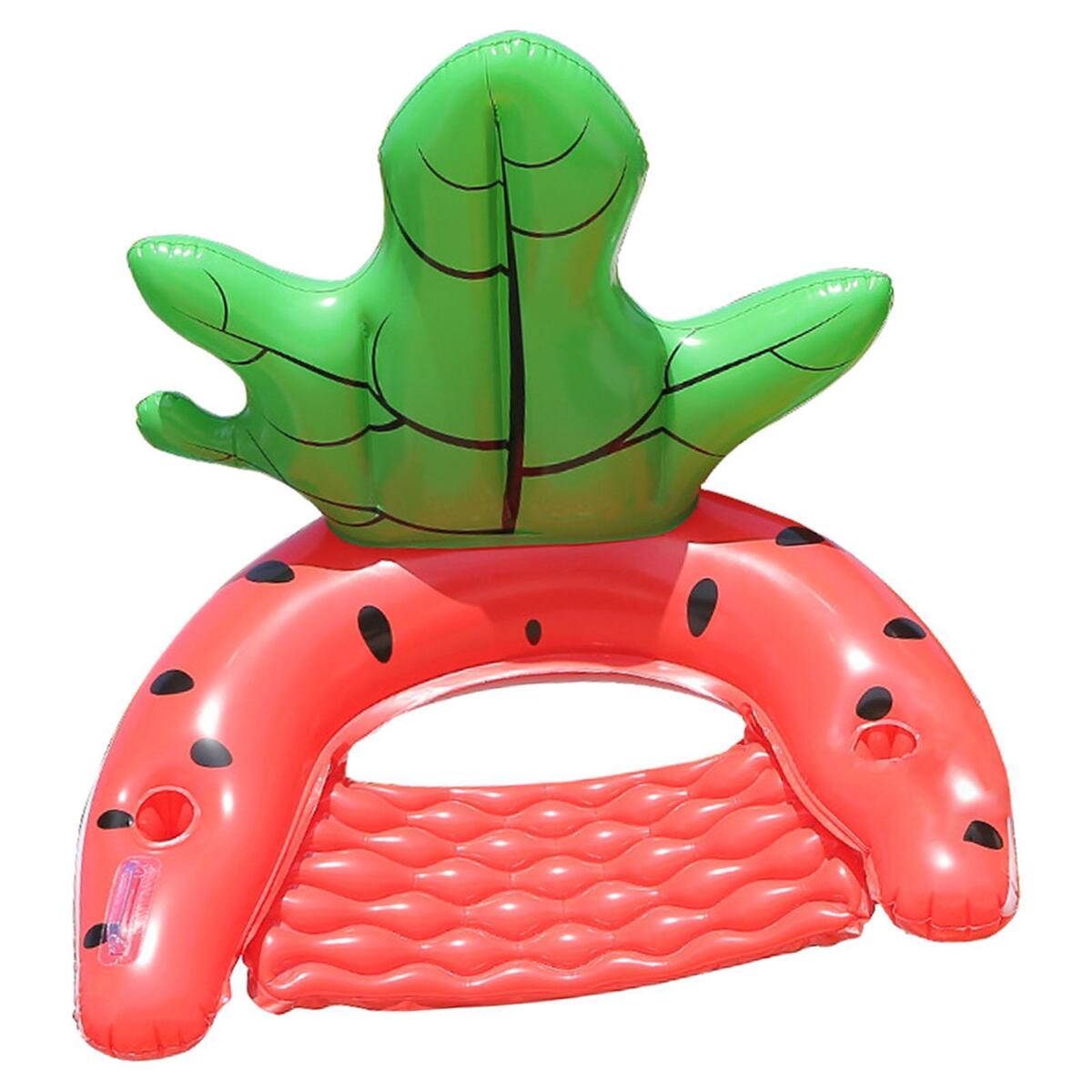 Watermelon Inflatable Pool Float Beach Float Chair with Handles for Beach