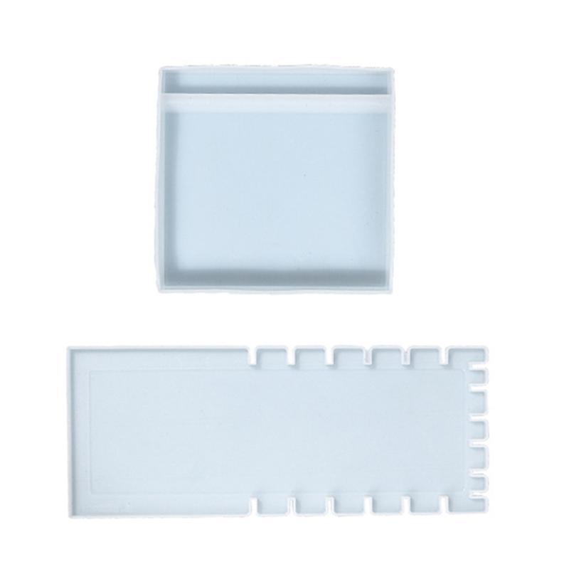 Earrings Display Stand Silicone Epoxy Molds Makeup Jewelry Display Tray Molds