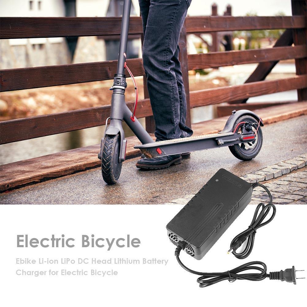 Ebike Li-ion LiPo DC Head Lithium Battery Charger for Electric Bicycle(48V)