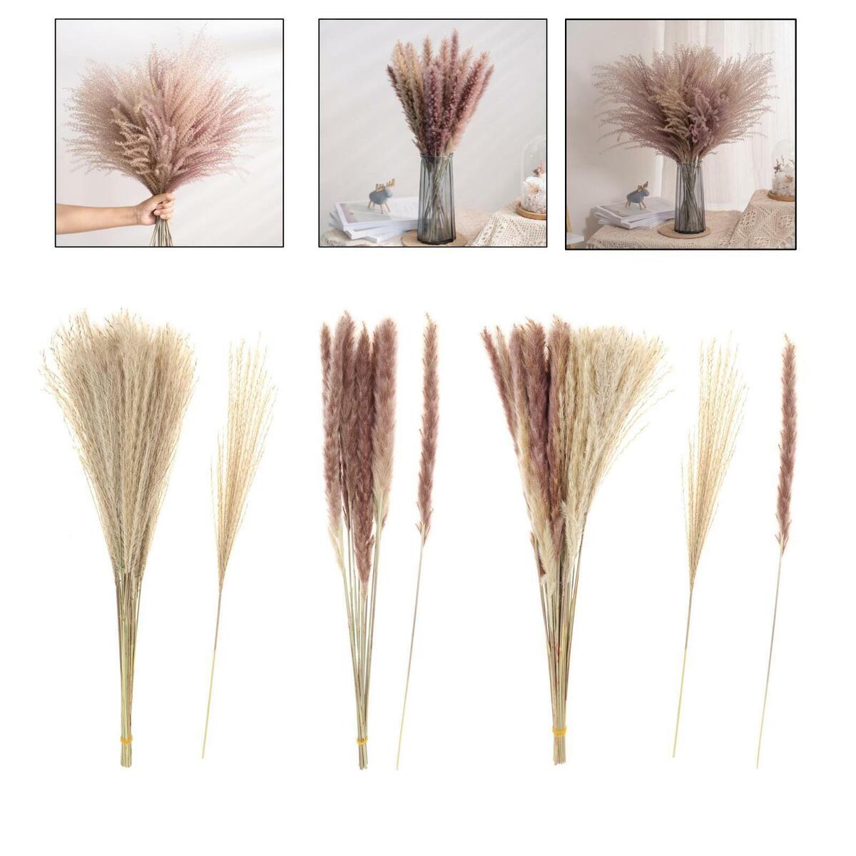 of 70 Rustic Dried  Grass Bunch  Living Room Table  Decor