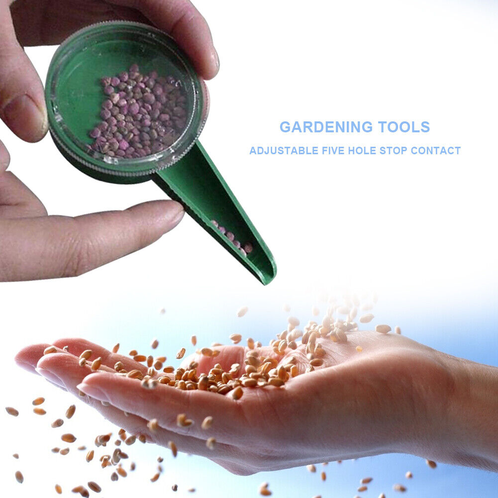 Gardening Plants Dispenser Sower Planter Seed Dial Sower Starter Seeder