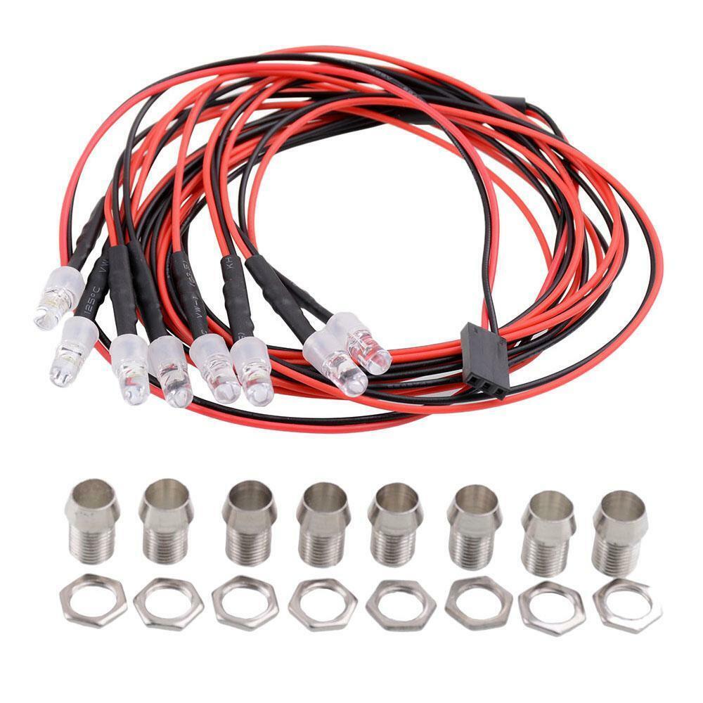 40pcs LED Lights Headlights /5 1/8 1/10 1/12 1/16  Car Truck