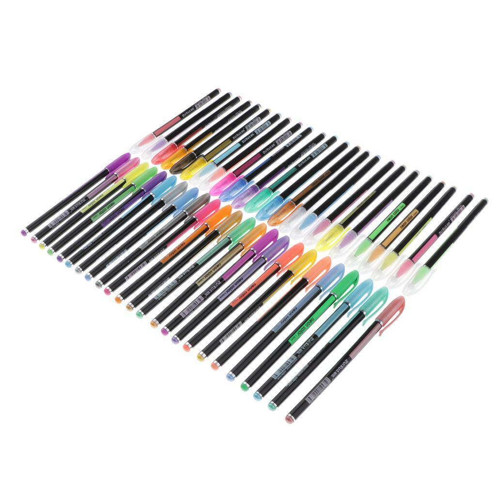 Colorful Gel  Sketching Markers School Highlighters Art  48
