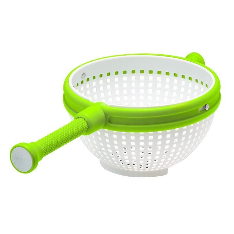 Food Grade Colander with Collapsible Handle Salad Spinner Fabulous Design Tool