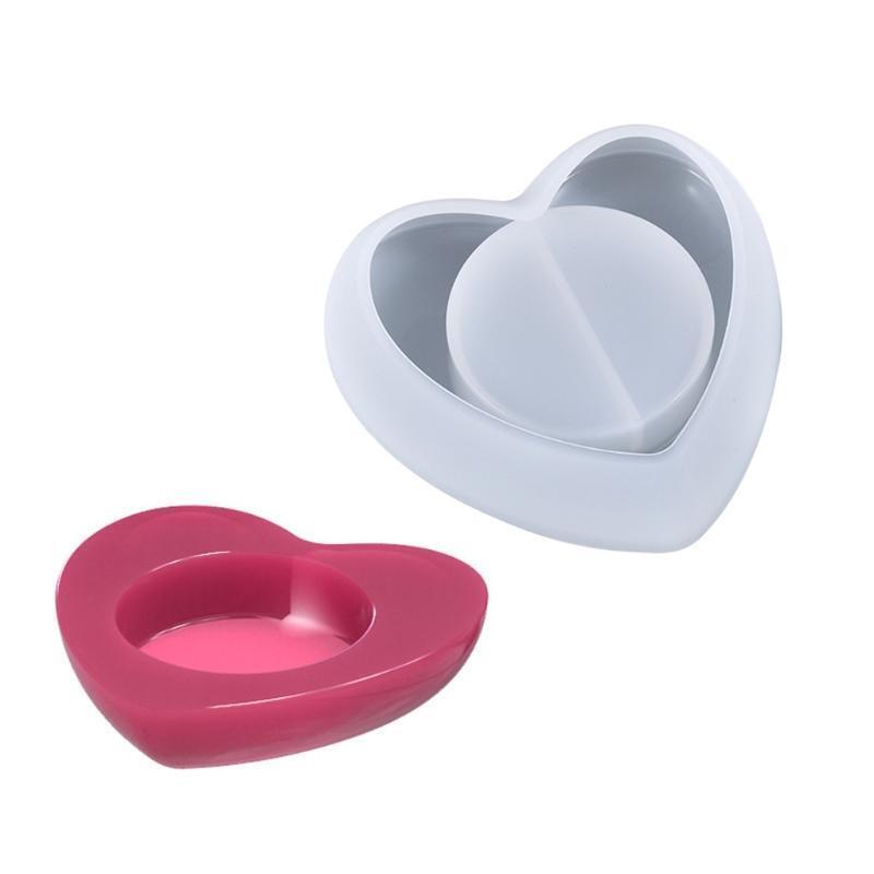 Lovely Silicone Mold Candle Holder DIY Crystal Votive Candle Holder Wedding Deco