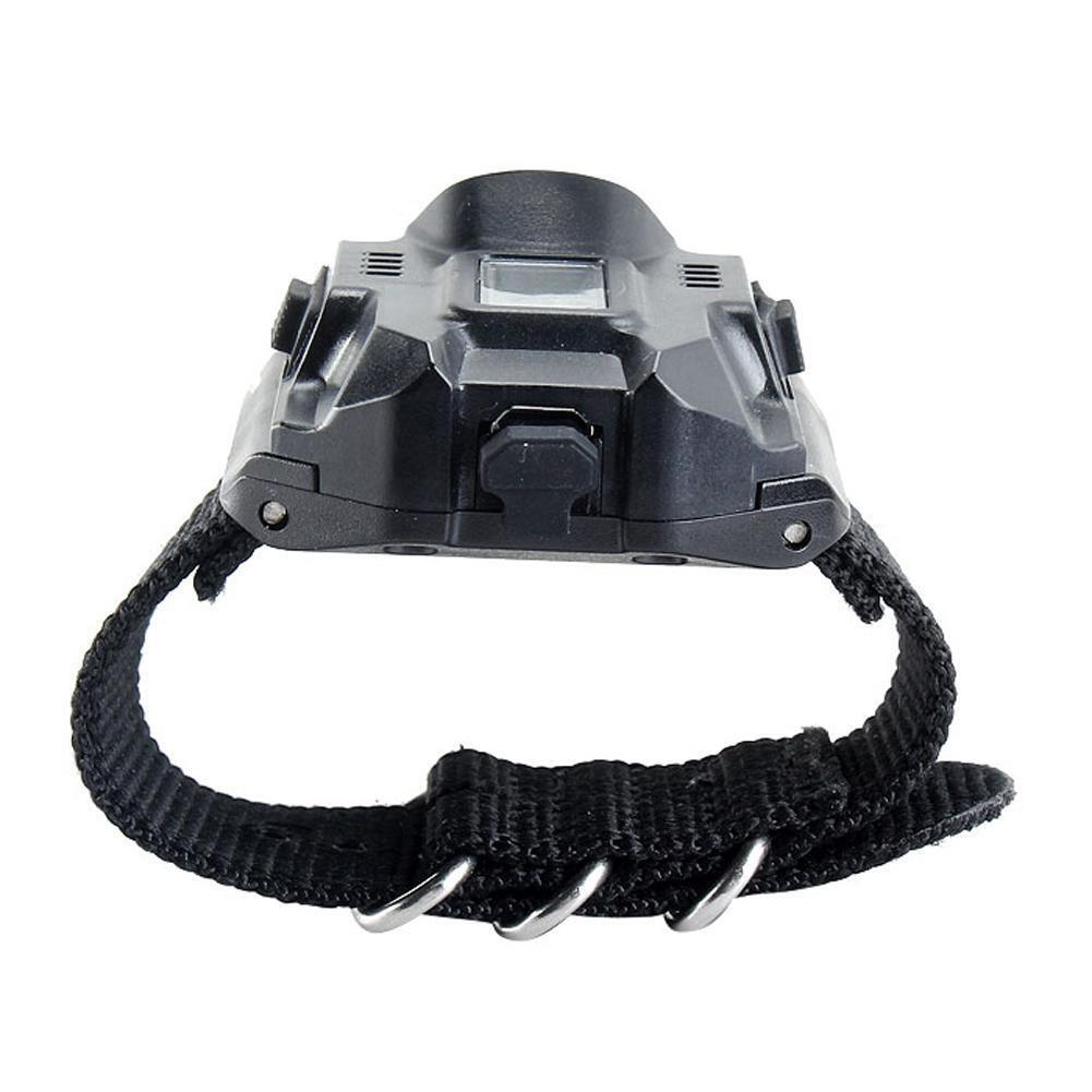 LED Wrist Flashlight Torch USB Rechargeable Outdoor Camping Waterproof Lamp