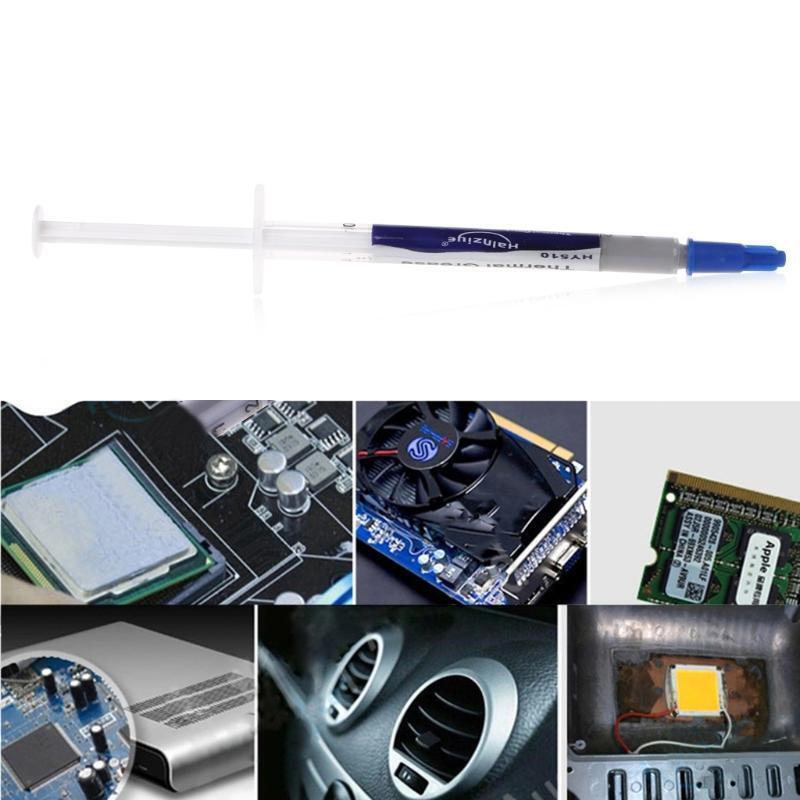 10Pcs/Set HY510 Thermal Grease Compound Silicone CPU Heat Sink Cooling Paste