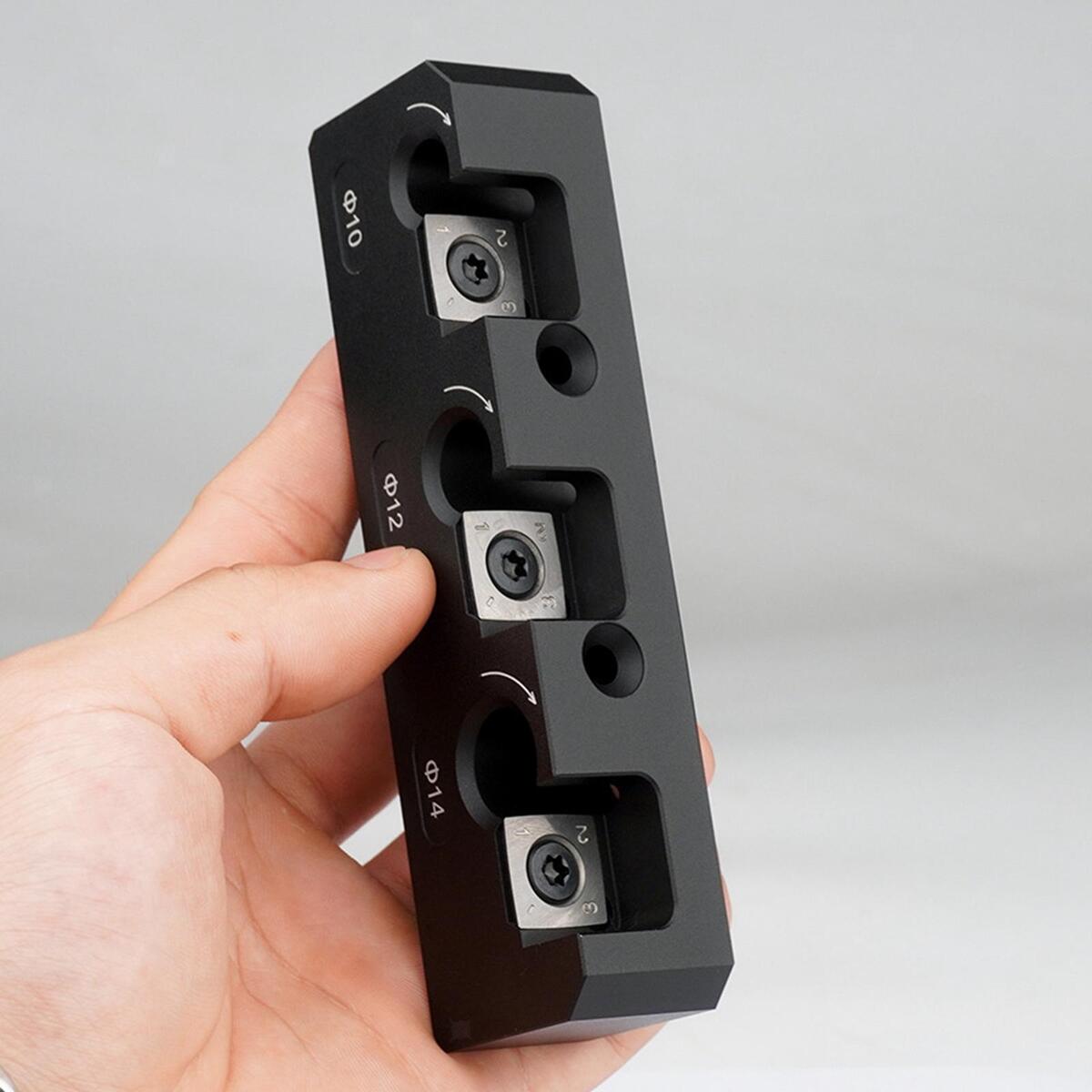 Dowel Plate Woodworking Wooden Dowel Guide for Drilling Carving Wooden Stick