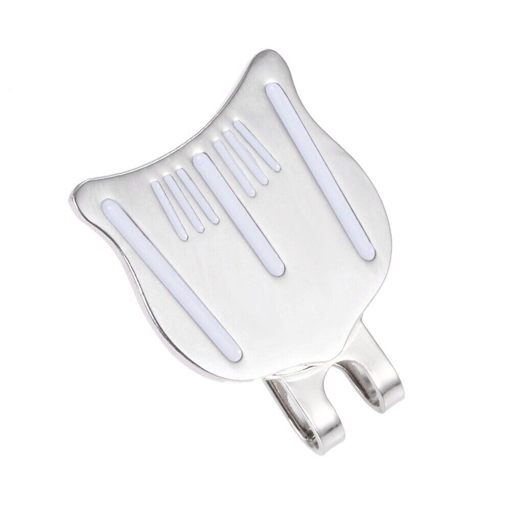 Professional Alloy Golf Cap Clip Detachable Magnetic Ball Marker Aiming Marker