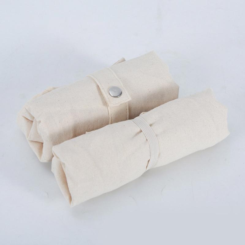 Cotton Lunch Box Bag with Handle Portable Shopping Bag Handbag Grocery Pouch