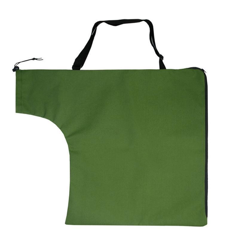 Vacuum Leaf Blower Bag, Zipper and Shoulder Strap Leaf Blower Bag(1 Piece, Green