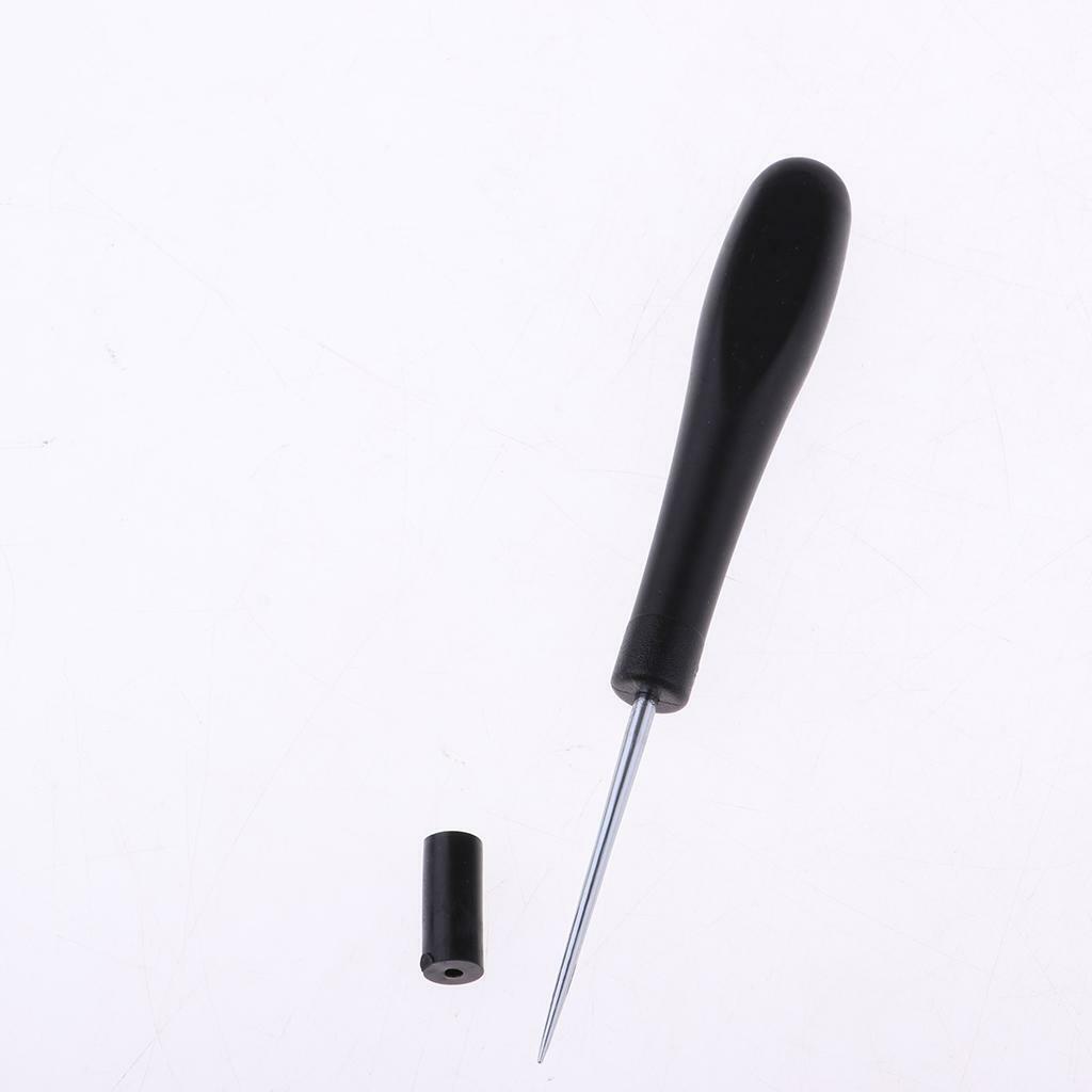Tennis Badminton Racket Racquet Stringing Awl Tool Repair Accessories, Black