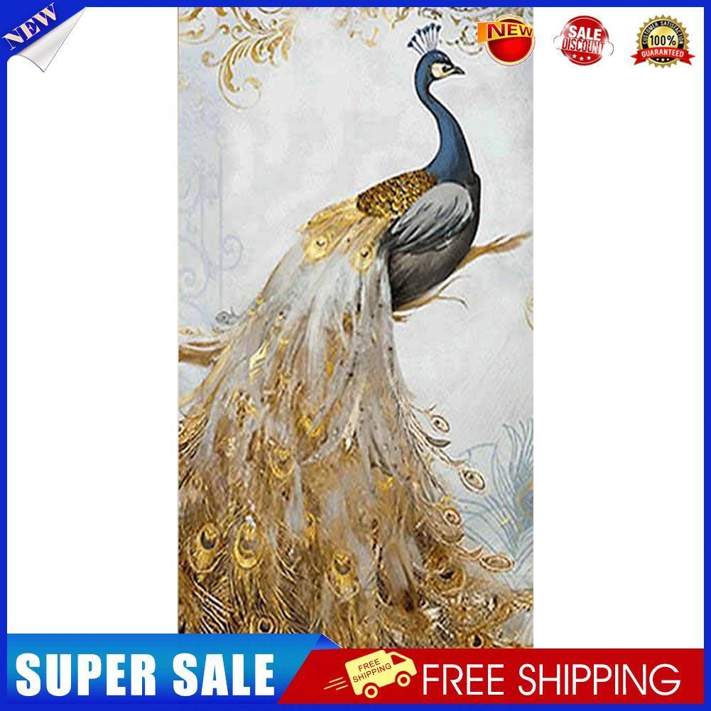 45 X 85cm Full Round Drill Mosaic Craft DIY Noble Peafowl Diamond Painting