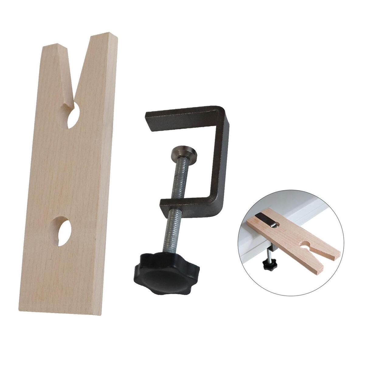 Wooden Bench Pin Jewelry Making Tool Bench Pin And Clamp Bench Clamps