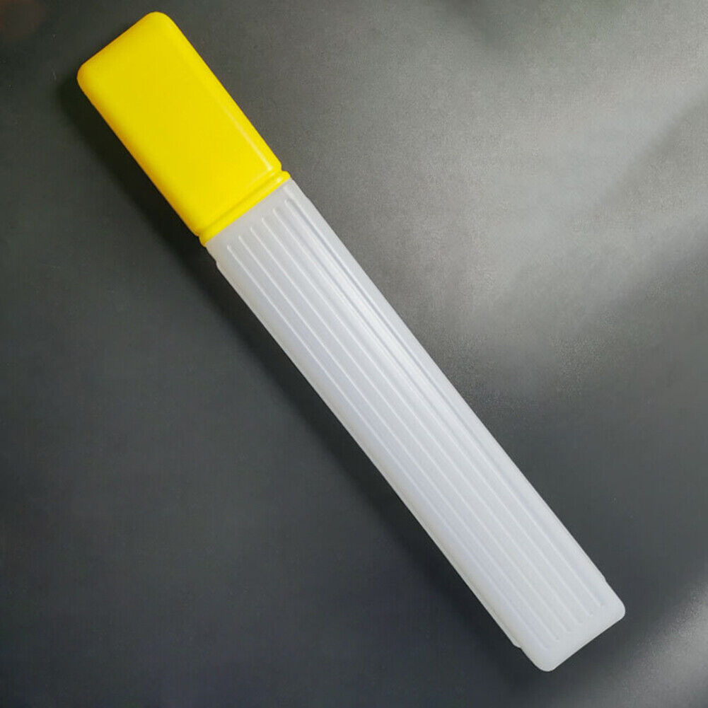 Knitting Needle Storage Organizer Hand Sewing Needle Storage Tube (Yellow)