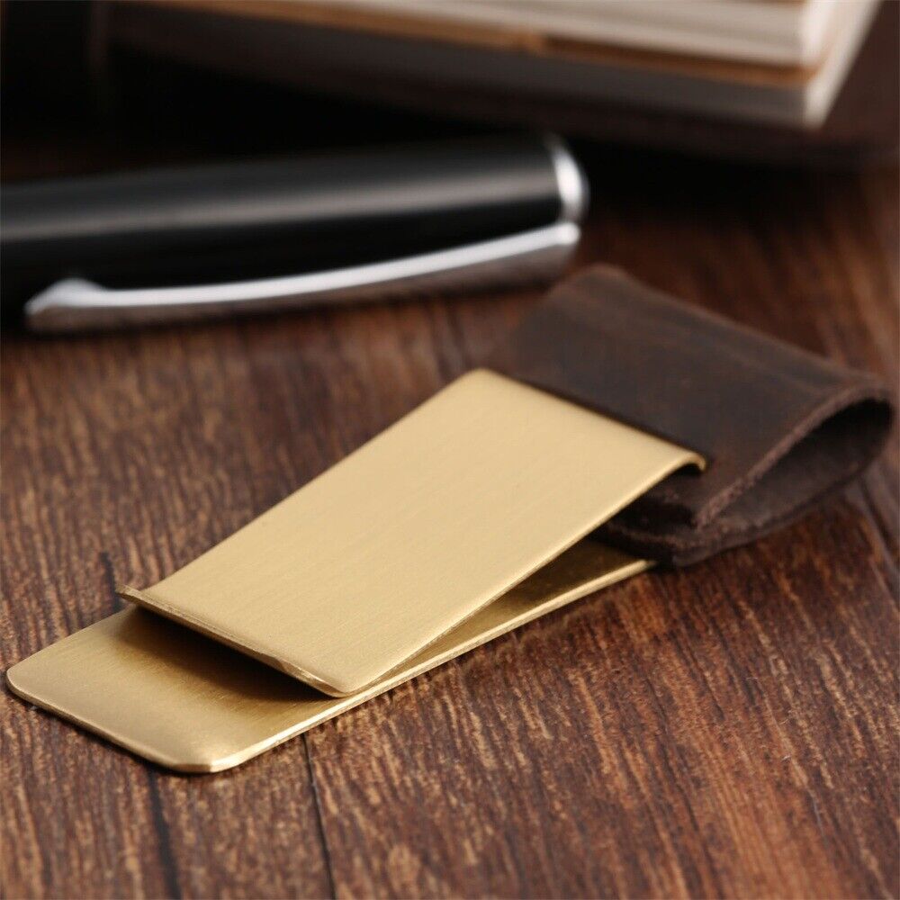 Brown Convenient Pen Holder Organizer For Notepad Passport Notebook Diary Memo