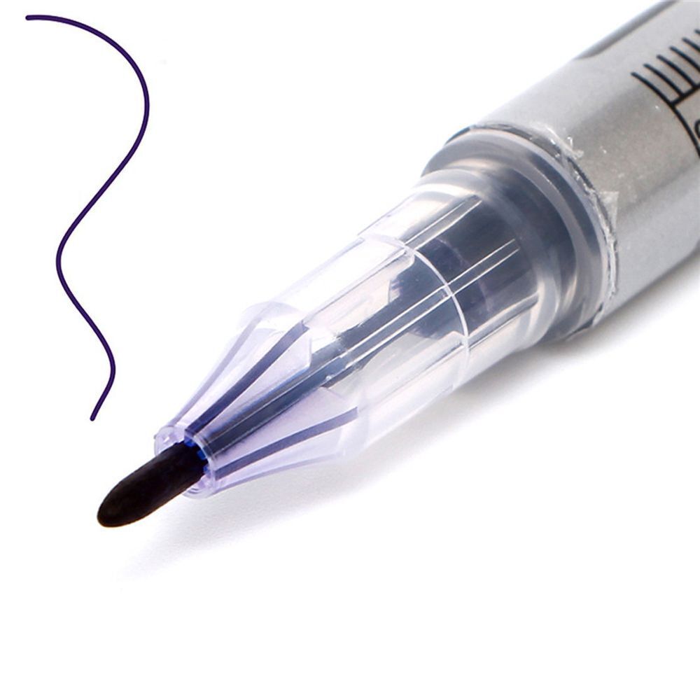 Skin Body Art Measuring Tattoo Eyebrow Marker Pen Microblading Measure Ruler